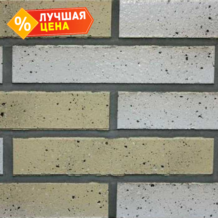 Клинкерная плитка ABC Java Beige-Perlmutt LDF, 290х52х10 мм