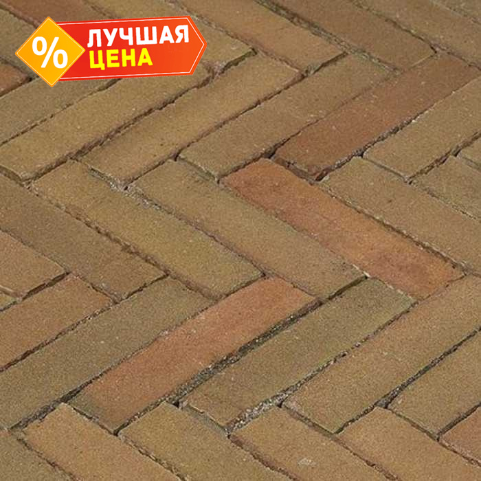 Клинкерная брусчатка Penter Varia Puur wasserstrich, 200х50х85 мм