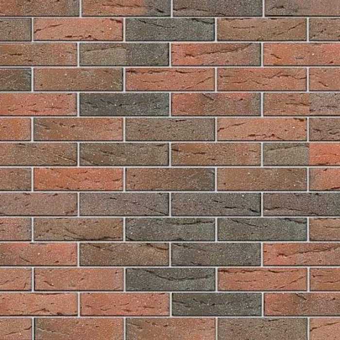 Кирпич BRAER облицовочный БРАЕР кладка кора дуба с песком, М150, 250х85х65 мм