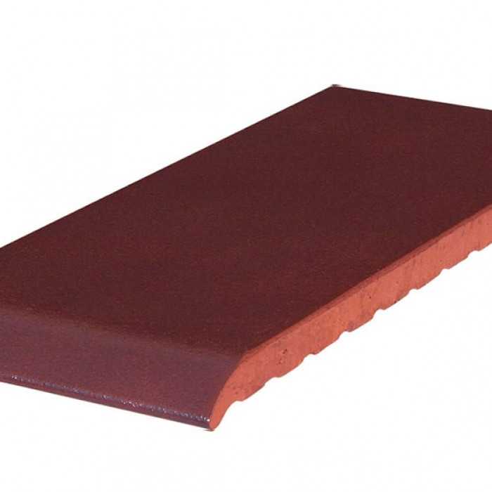 Клинкерный подоконник KING KLINKER 07 The crimson island, 280х120х15 мм